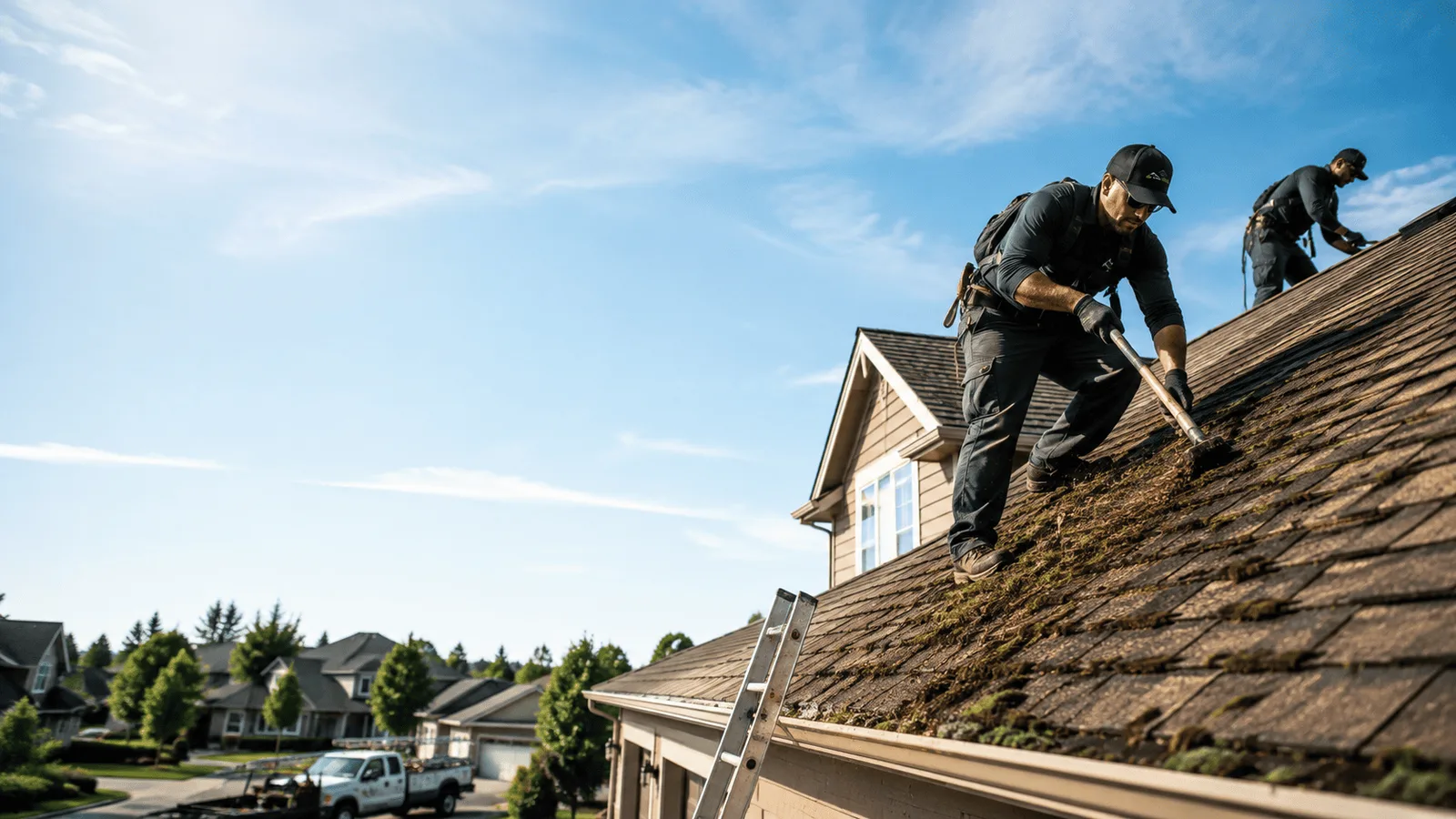 Roof Moss Removal in Balta, ND near me